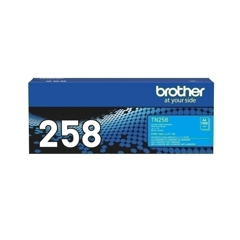 Brother TN258 Cyan Toner Cart