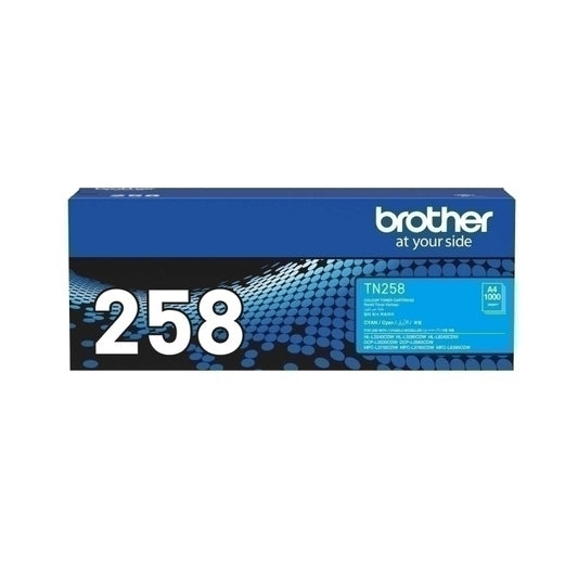 Brother TN258 Cyan Toner Cart