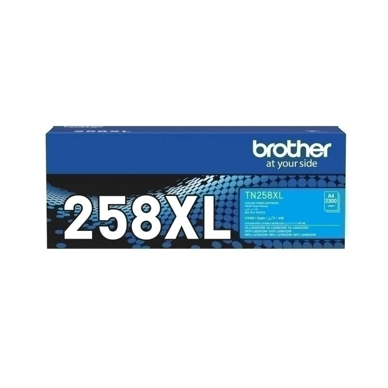 Brother TN258XL Cyan Toner Car