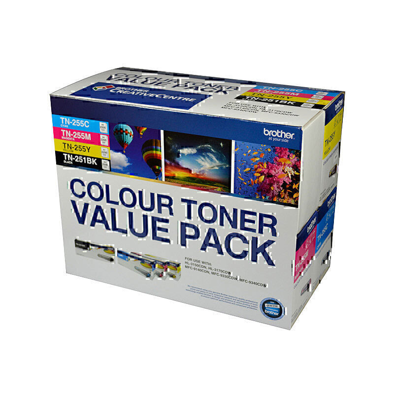 Brother TN25x Clr Value 4 Pack