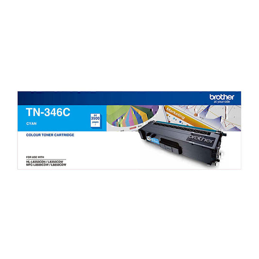 Brother TN346 Cyan Toner Cart