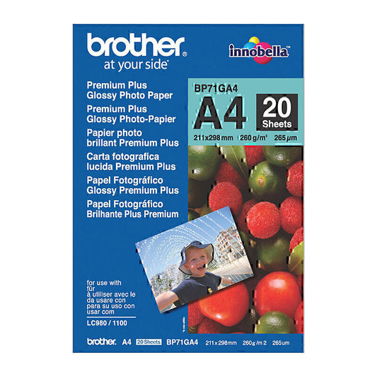 Brother BP71GA4 Glossy Paper