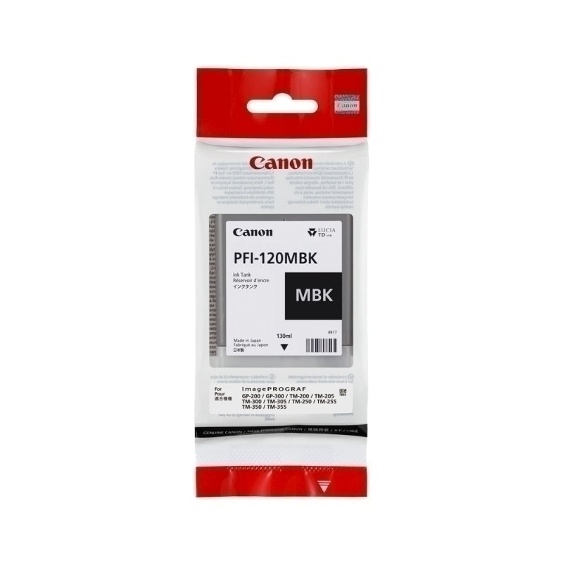 Canon PFI120 Matte Black Ink