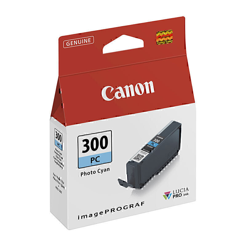 Canon PFI300 Ph Cyan Ink Tank