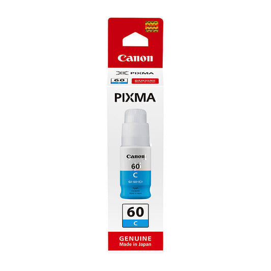 Canon GI60 Cyan Ink Bottle