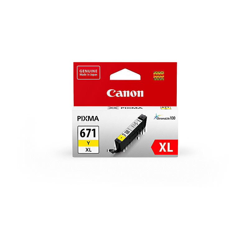 Canon CLI671XL Yellow Ink Cart