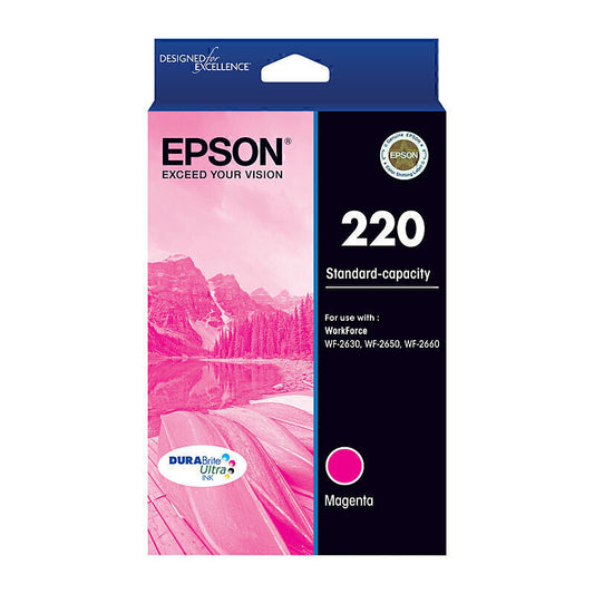 Epson 220 Magenta Ink Cart