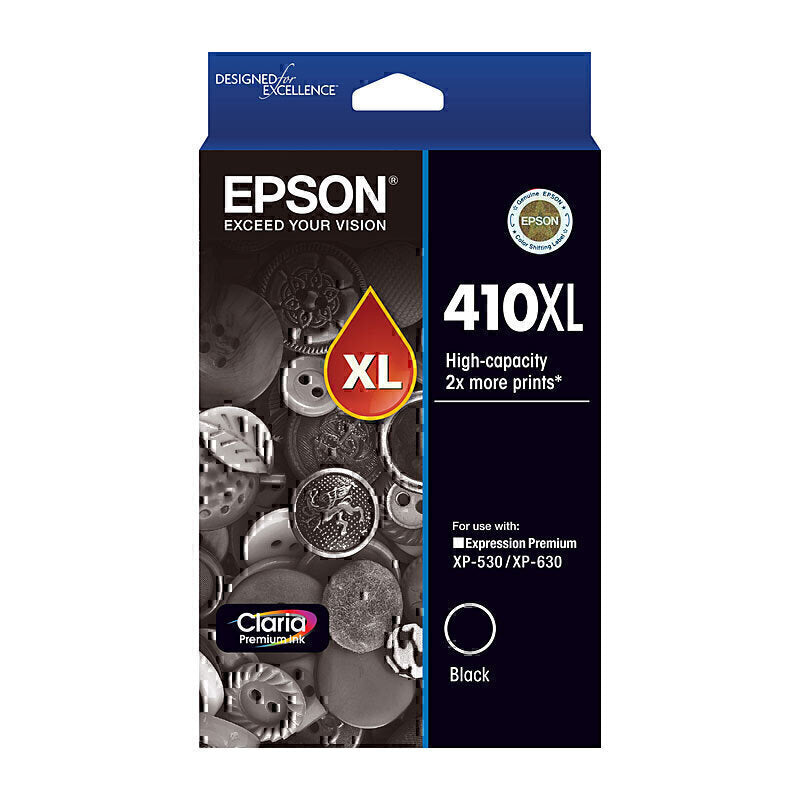 Epson 410XL Photo Blk Ink Cart