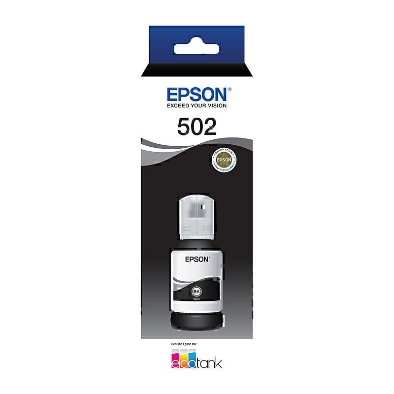 Epson T502 Blk EcoTank Bottle