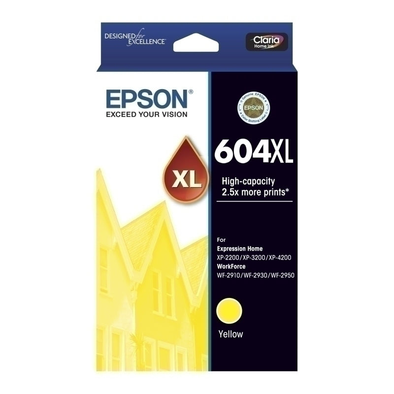 Epson 604XL Yellow Ink Cart