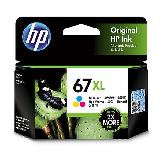 HP #67XL Tri Col Ink 3YM58AA