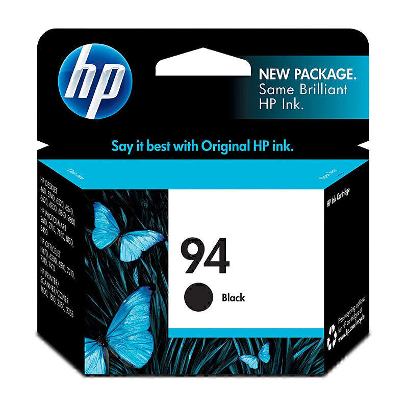 HP #94 Black Ink Cart C8765WA