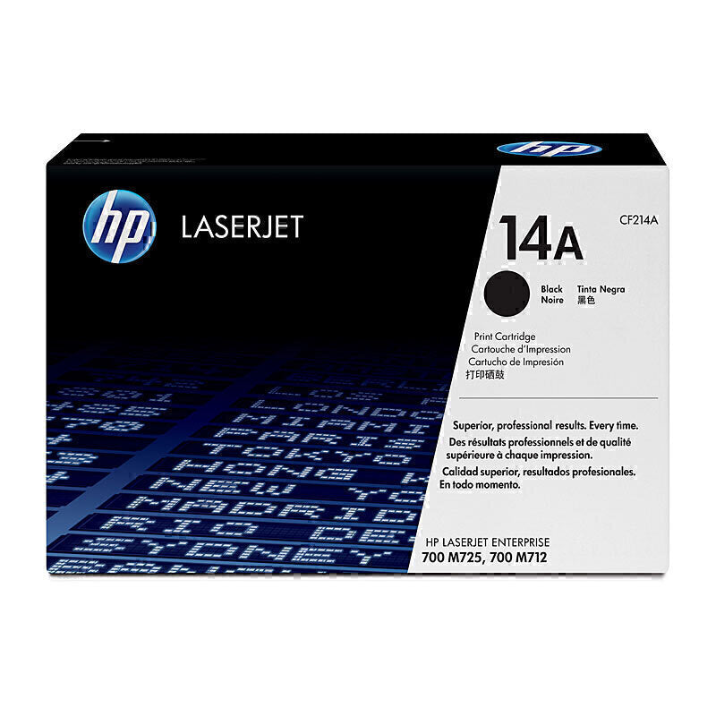 HP #14A Black Toner CF214A