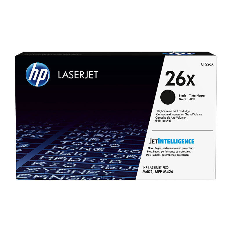 HP #26X Black Toner CF226X