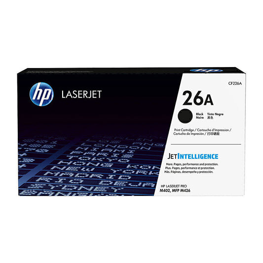 HP #26A Black Toner CF226A