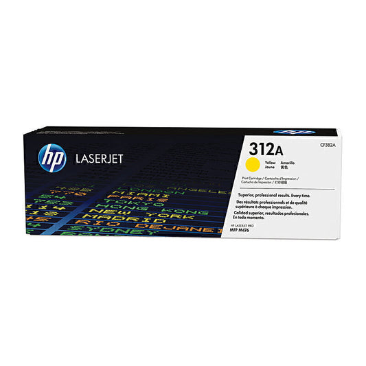 HP #312A Yellow Toner CF382A