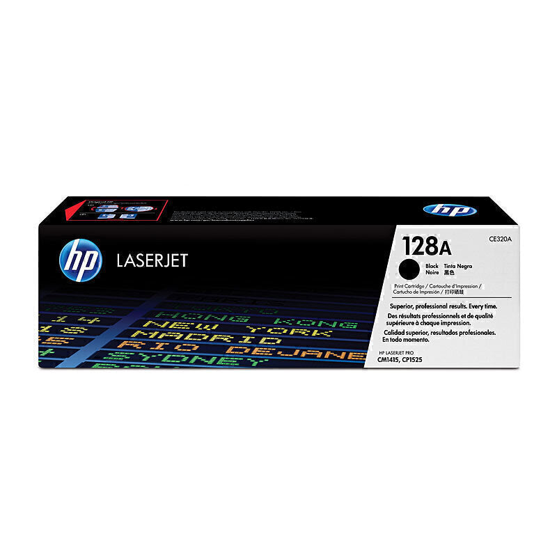 HP #128A Black Toner CE320A