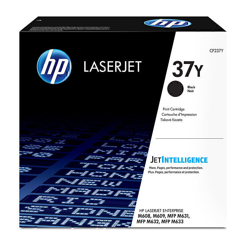 HP #37Y Black Toner CF237Y