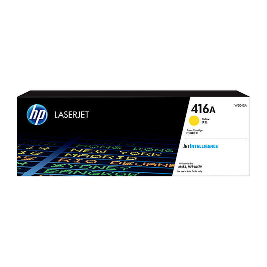 HP #416A Yellow Toner W2042A