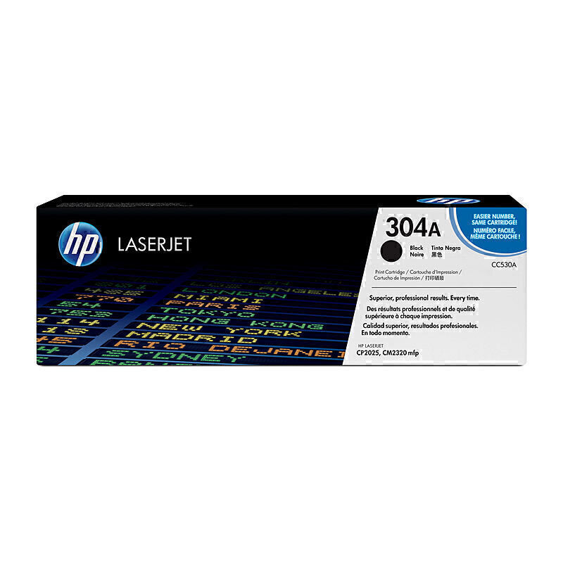 HP #304A Black Toner CC530A