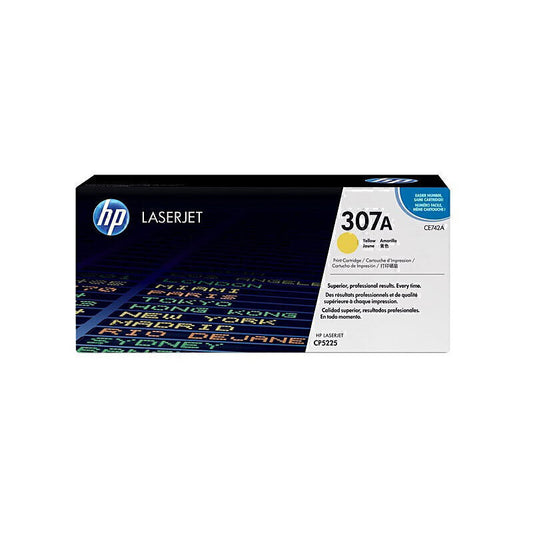 HP #307A Yellow Toner CE742A