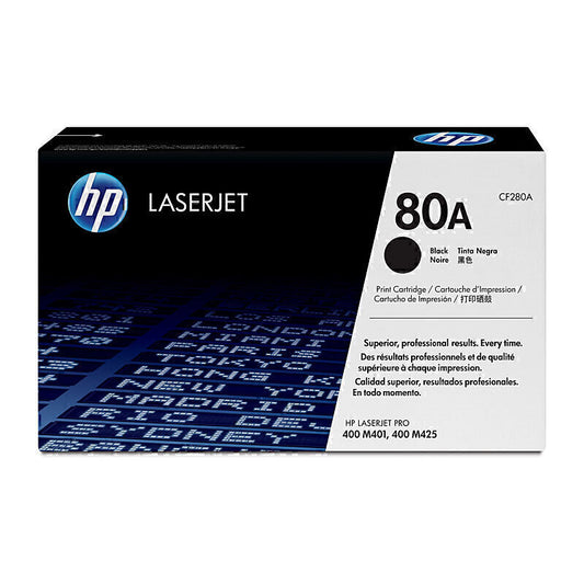 HP #80A Black Toner CF280A