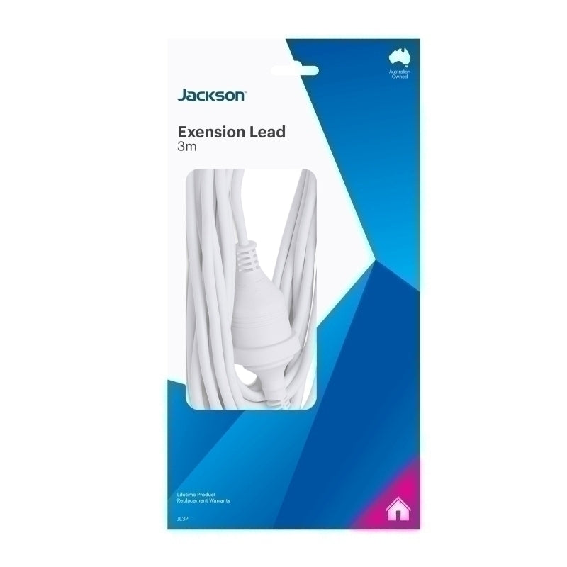 Jackson 3M Ext Lead White