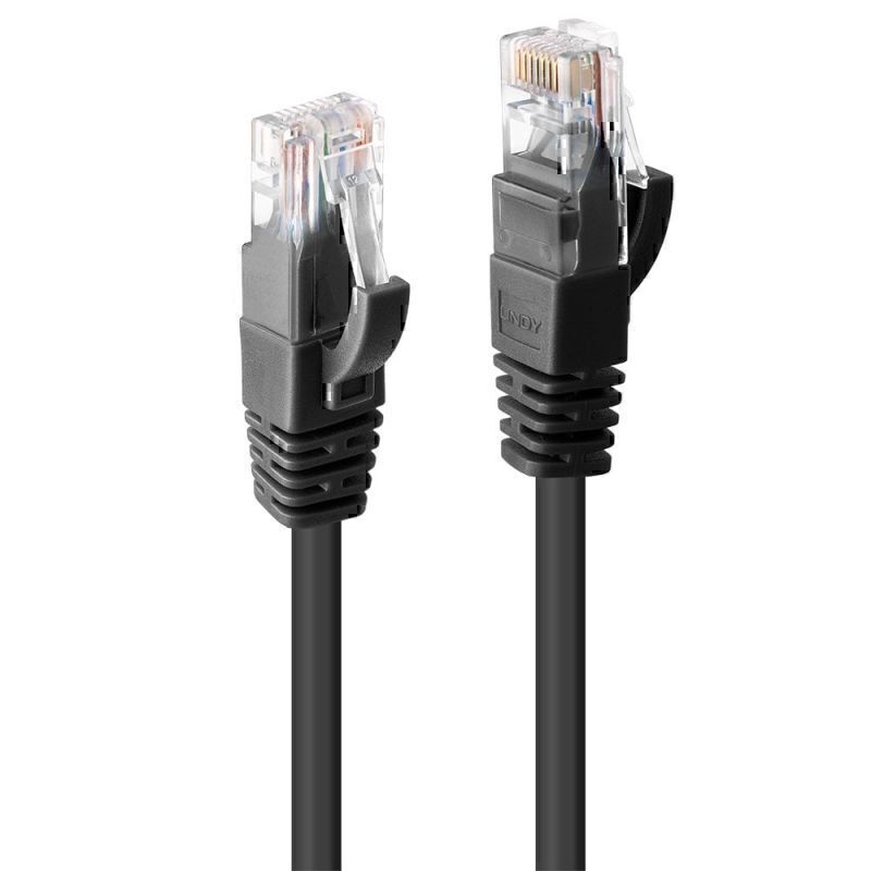 Lindy 3m CAT6 UTP Cable BK