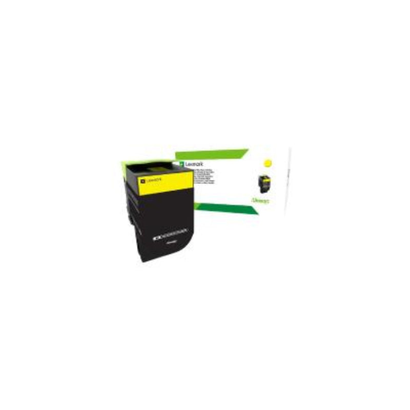 Lexm 808SY Std Yellow Toner