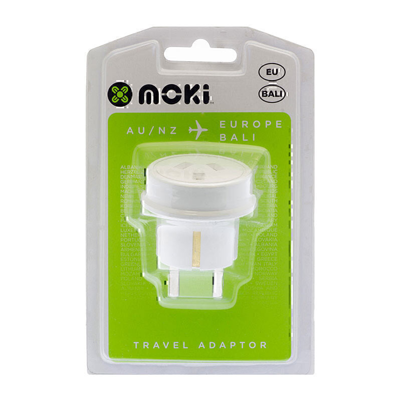 Moki Travel Adaptors Europe