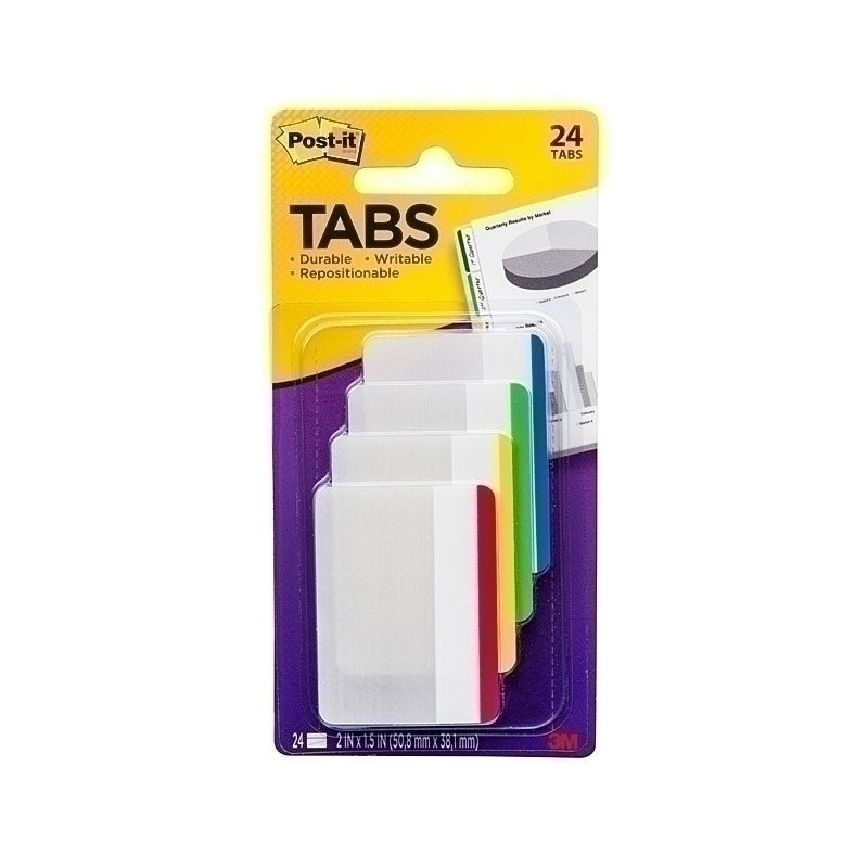 Post-It Tabs 686F-1 Pk24 Bx6