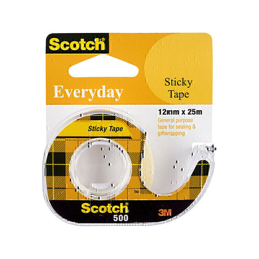 Scotch Tape 502 12mmX25M Pk12